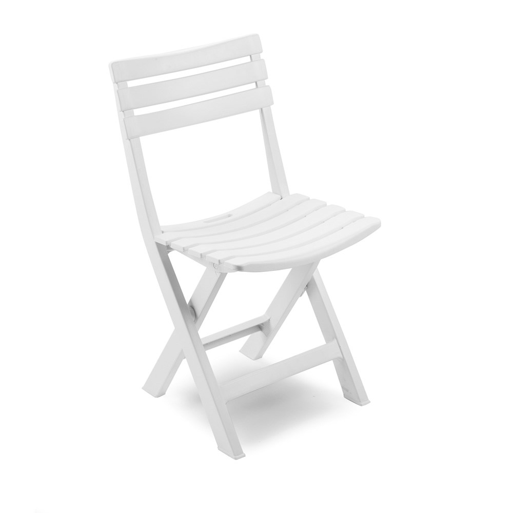 SEDIA PLP BIRKI BIANCO PIEGHEVOLE