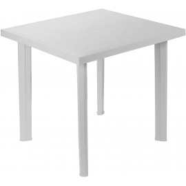 TAVOLO IN PLP FIOCCO BIANCO CM.75x80xH.72