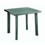 TAVOLO IN PLP FIOCCO VERDE CM.75x80xH.72