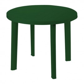 TAVOLO PLP TONDO D.90 VERDE