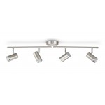 ESPIMAS BAR/TUBE CHROME 4X4.3W 230V