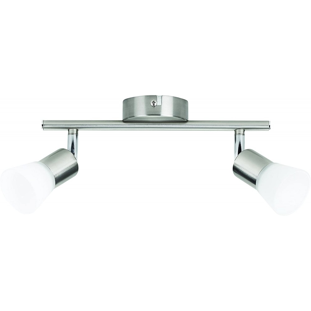 DECAGON FARETTO NICKEL IN METALLO 2 LUCI