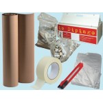 KIT DIPINGO IO: ROT.CARTONE + ROT.CARTA AD.+2 TELI+2 SACCHI