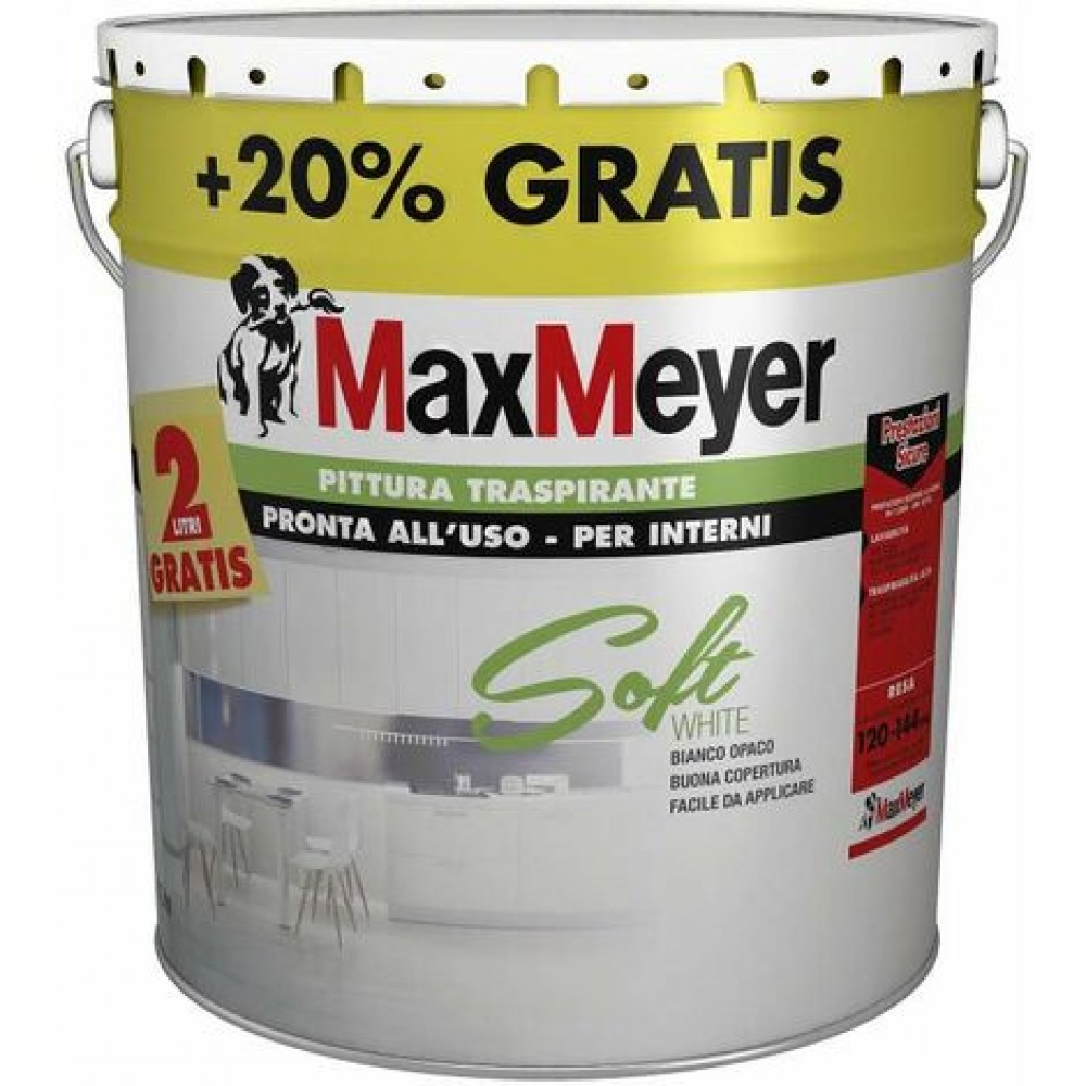 SOFT WHITE TRASPIRANTE BIANCO 12 LT (DY)