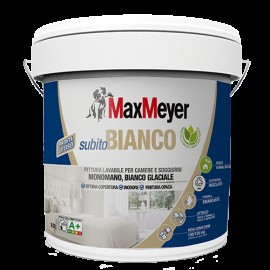 PITTURA LAVABILE MAXMEYER SUBITO BIANCO 10 LT 