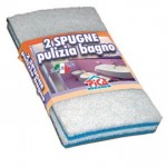 2 SPUGNE PULIZIA BAGNO