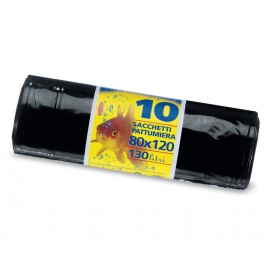 SACCHETTI 80X120 NERO PZ.10