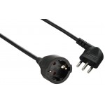 PROL. H05VV-F 3G1,5 MT.3 NERA SPINA16A / PRESA SCHUKO/10-16A