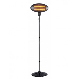 STUFA DA ESTERNO AL QUARZO 3 LIVELLI DI POTENZA 650-1300-2000W