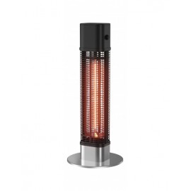 TORRETTA DA ESTERNO ELEMENTI IN CARBONIO 1200W BASE IN ACCIAIO INOX PROTEZIONE ANTISURRISCALDAMENTO