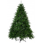 ALBERO NATALE MONTEZUMA H.210CM 1043 RAMI BASE METALLO