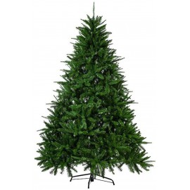 ALBERO NATALE MONTEZUMA H.210CM 1043 RAMI BASE METALLO