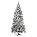 ALBERO NATALE KENIA INNEVATO H.210CM