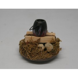 SCENA PRESEPE 5,5X5,5X5,5CM C/LED BATTERIA