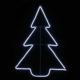 ALBERO A TUBO 54LED USO EST.CONTROLLER BIANCO