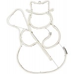 PUPAZZO DI NEVE A TUBO 54LED USO EST. CONTROLLER BIANCO