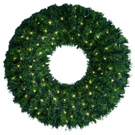CORONA DOUBLE GREEN 38CM C/70MICROLED BATT.