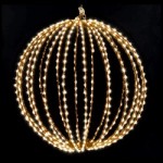 SFERA 30CM 160LED FLASH FOLDING CALDA