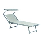L.MARE ALL/TXT 2*1 GRIGIO 189X58X36 T43 ALLUMINIO  43X42X1.1MM  TEXTILENE  2X1 MISURA 183X58X36CM