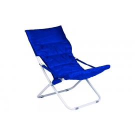 SDRAIO CANAPONE SOLID OXFORD BLU STRUTTURA ACCIAIO D25X1MM-TESSUTO 600D OXFORD PORTATA MAX 120KG - MISURA 60X90X90