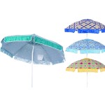 OMB.180 28/32STE 8F./RI.NYL.170G SN.VIETRI 4C 8 RIBS 5MM FIBERGLASS, SNODO IN PLASTICA, AIRVENT, FLAPS E PUNTA A TRIVELLA, NYLON 170T