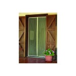 ZANZARIERA MAGNETICA 140X240CM BEIGE CONTIENE UNA CONF. DI PUNTINE FISSAGGIO E 20 PAIA VELCRO 7,2CM