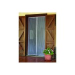 ZANZARIERA MAGNETICA 120X250CM BIANCA CONTIENE UNA CONF. DI PUNTINE FISSAGGIO E 20 PAIA VELCRO 7,2CM