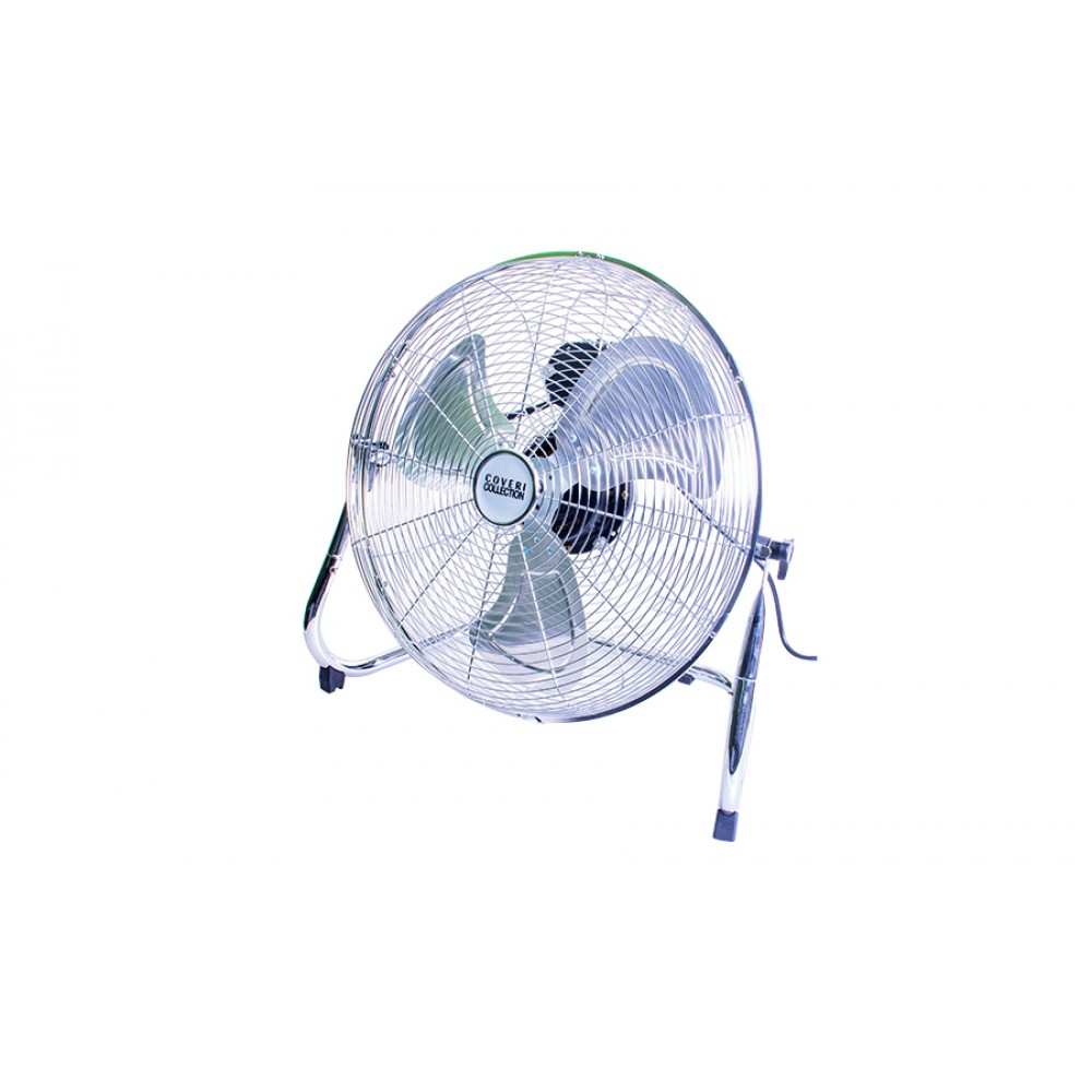 VENTILATORE COVERI ACCIAO 50CM 100W INCLINAZIONE  REGOLABILE - MOTORE 3 VELOCITA' POTENZA 70 WATT - 3 PALE IN ALLUMINIO