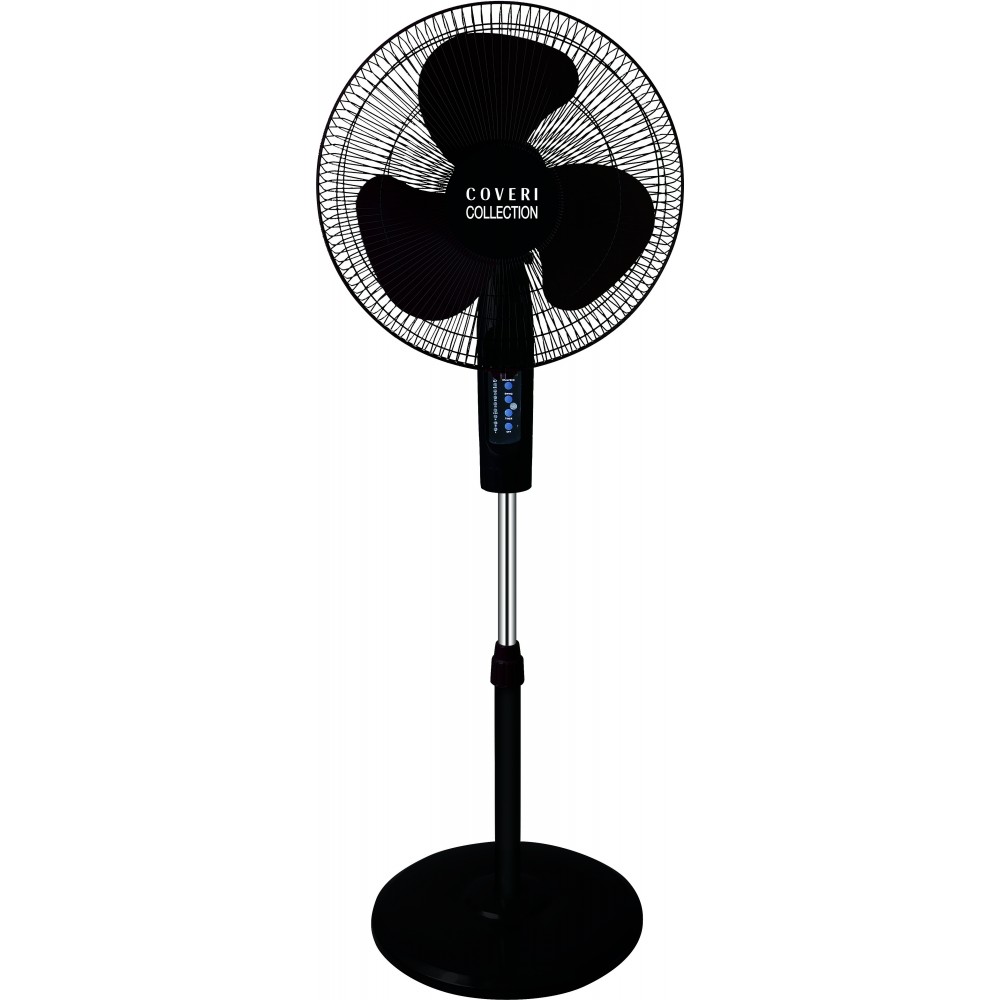 VENTILATORE COVERI C/TELECOMANDO NERO PD65 INCLINAZIONE  REGOLABILE