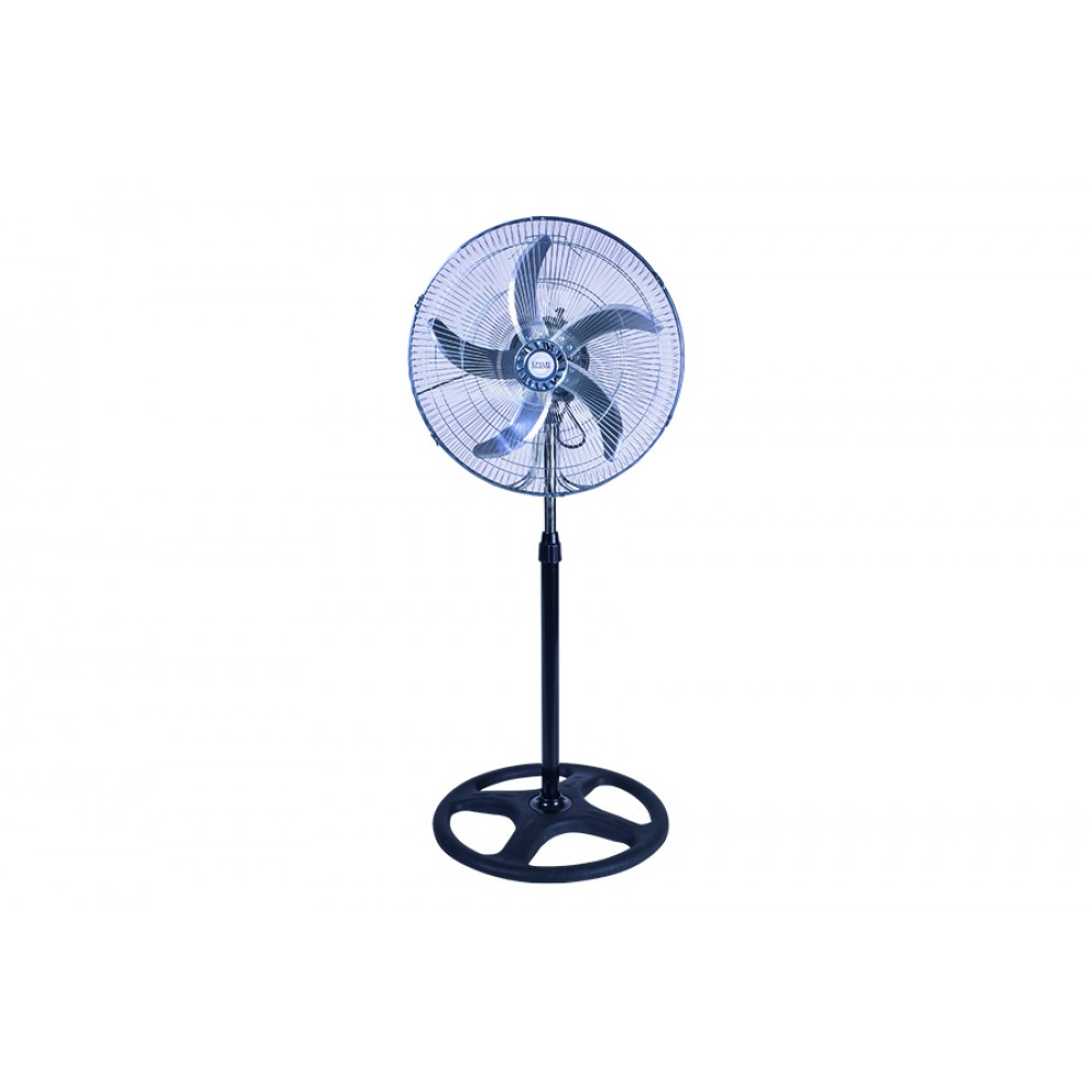 VENTILATORE PIANTANA ACCIAIO COVERI 125CM P24 POTENZA 55WATT - MOTORE ALLUMINIO 71X18MM - 5 PALE IN ALLUMINIO - CAVO 1,8MT -