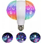 LAMPADA ROT. DOPPIA E27 3CL.RGB 7,7X11,5X12,5