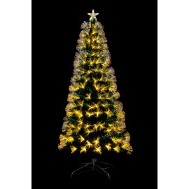 ALBERO NAT. 180CM C/225LED BIANCO 8FUNZIONI