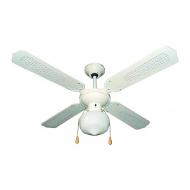 VENTIL.A SOFF.+LAMPADARIO 50W DIA.105CM BIA LAMPADINA NON INCLUSA