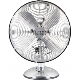 VENT.DA TAVOLO VINTAGE CROMO 45W COVERI 30CM POTENZA 65WATT