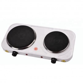 FORNELLO ELETTRICO 2 PIASTRE 2000W 23X8X27CM