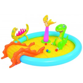 PISCINA DINOSAURO C/SPRUZZI 215CM*171CM*16CM