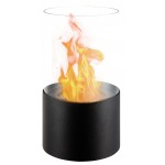 STUFA A BIOETANOLO FFB017 NERO VOLUME BRUCIATORE(ml) 400  DURATA(min) 85