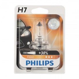 LAMPADA H7 VISION (+30%) PHILIPS 1PZ