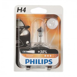 LAMPADA H4 VISION (+30%) PHILIPS 1PZ