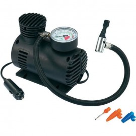 COMPRESSORE 12V C/MANOMETRO PRESA ACC.