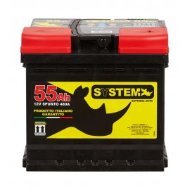 BATTERIA AUTO SYSTEM PLUS 55AH 480A (EN)