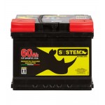 BATTERIA AUTO SYSTEM PLUS 60AH 510A (EN)