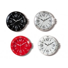 OROLOGIO PARETE PLAST ASS4COL D28