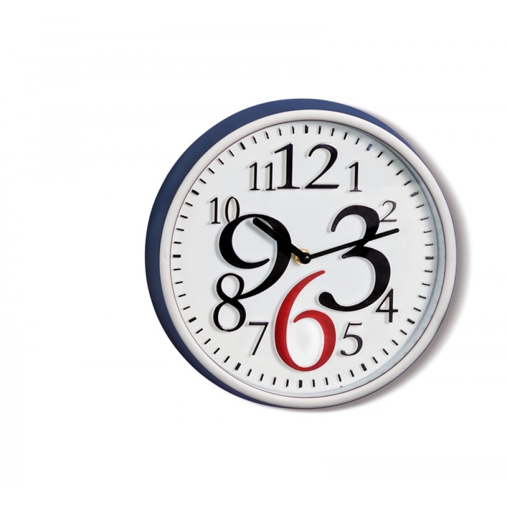 OROLOGIO PARETE PLAST ASS4COL D27