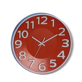 OROLOGIO PARETE PLAST. ASS 4 COL. D30