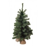 ALBERO NATALE C/BASE JUTA D14XH90