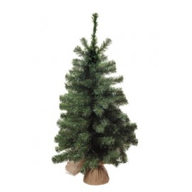 ALBERO NATALE C/BASE JUTA D14XH90