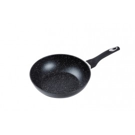 Wok antiaderente Black Stone per induzione con divisorio antigraffio