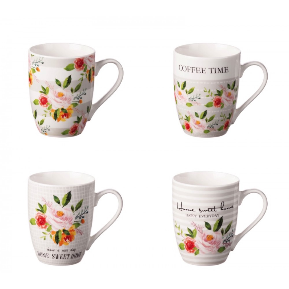 TAZZA NEW BONE CHINA A4DEC D8XH10.5