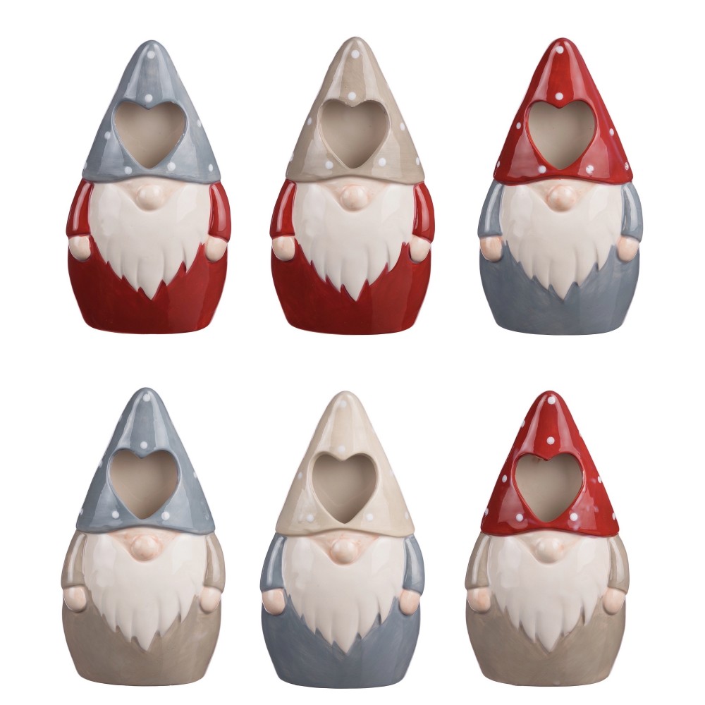 UMIDIFICATORE IN CERAMICA FOLLETTO ASS. 6 COL. CM 13.5X4.5XH24.5